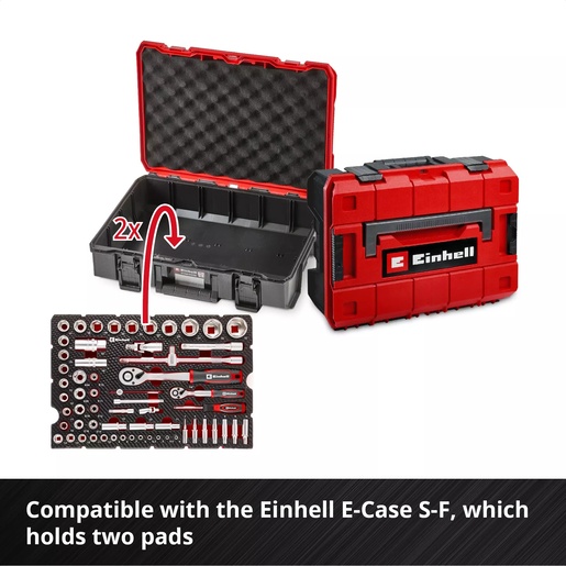 Einhell umetak za E-Case, set nasadnih ključeva, 60/1