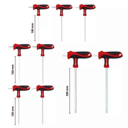 Einhell umetak za E-Case, set T-odvijača, 9/1