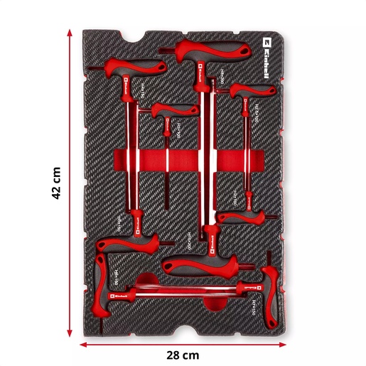 Einhell umetak za E-Case, set T-odvijača, 9/1