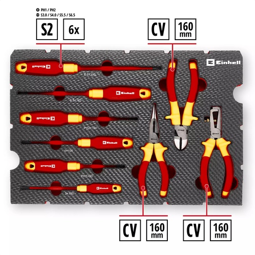 Einhell umetak za E-Case, elektro odvijača i kliješta, 9/1