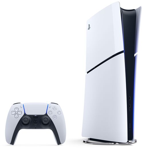 PlayStation 5 Slim Digital Edition E chassis + PS5 Dualsense Wireless Kontroler