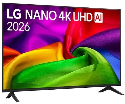 LG 55" NANO 4K UHD AI TV 55NU800B3LA, webOS Smart TV, HDR10 Pro