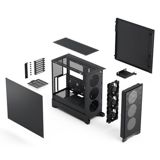 Kućište Fractal Pop 2 Air Black Solid