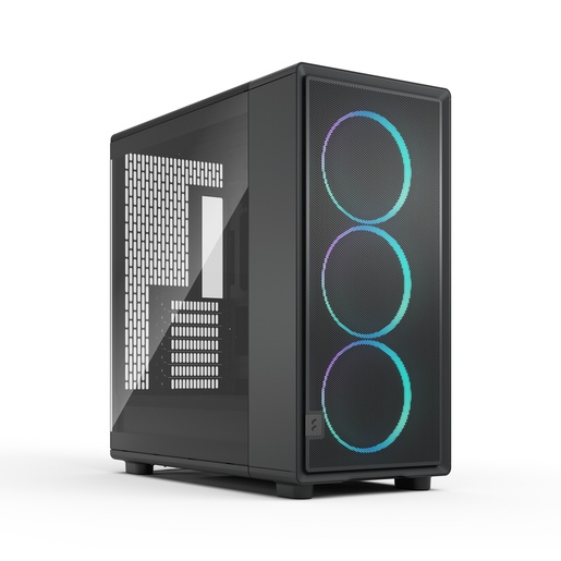 Kućište Fractal Epoch XL Black TG RGB Light Tint