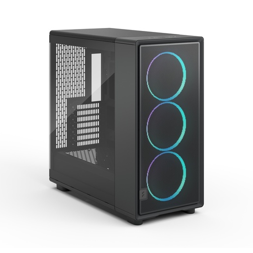 Kućište Fractal Epoch XL Black TG RGB Light Tint