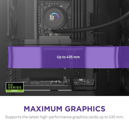 Kućište NZXT H9 Flow 2025, crno