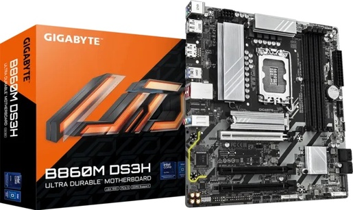 Matična ploča Gigabyte B860M DS3H, Intel B860, LGA1851, mATX