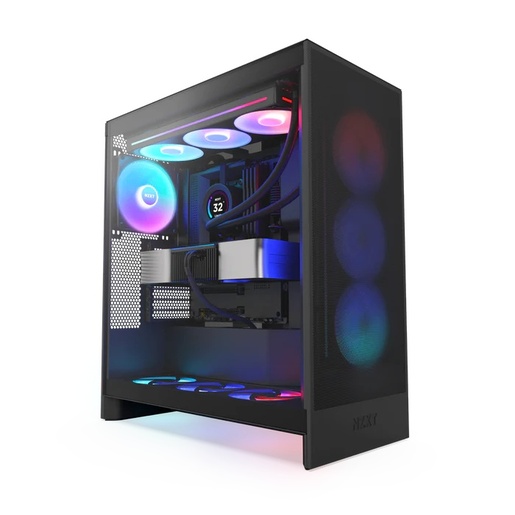 Kućište NZXT H7 Flow RGB 2024, crno