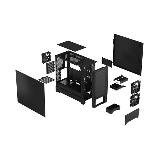 Kućište Fractal Pop Air Black Solid