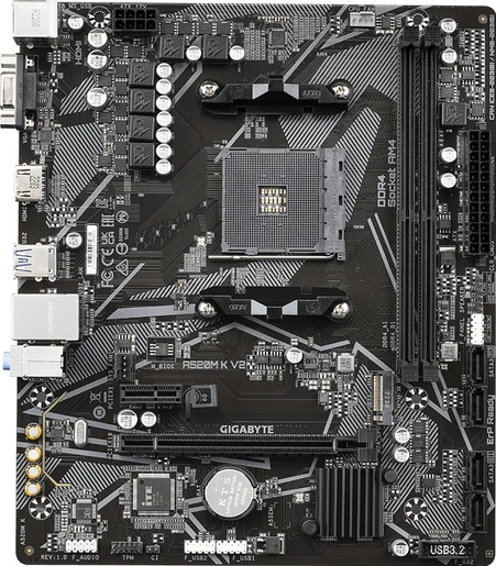 Matična ploča Gigabyte GA-A520M-K V2, AMD A520, AM4, mATX