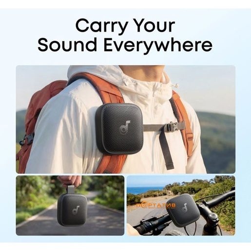 ANKER Soundcore Boom Go 3i Bluetooth zvučnik, 15 W, crni