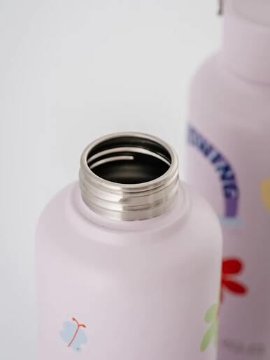 EQUA, boca od nehrđajućeg čelika, Flower Power, 600ml