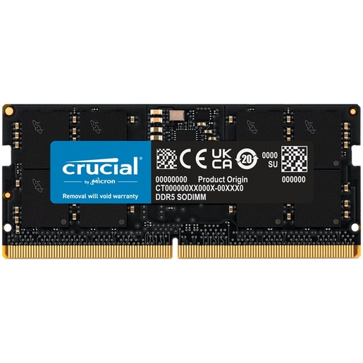 Memorija Crucial 32GB DDR5 5600MHz, CL46, SODIMM