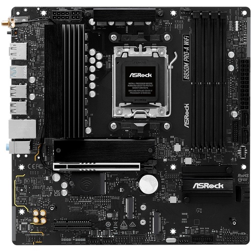 Matična ploča ASRock B850M Pro-A WiFi, AMD B850, AM5, mATX