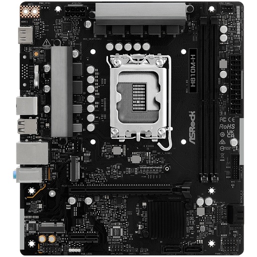 Matična ploča ASRock H810M-H, Intel H810, LGA1851, mATX
