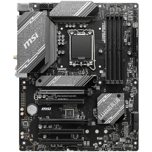 Matična ploča MSI B760 GAMING PLUS WIFI, Intel B760, LGA1700, ATX