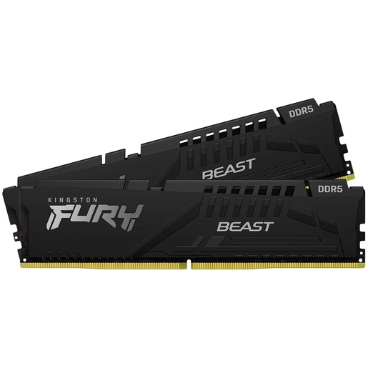Memorija Kingston 32GB (2x16) DDR5 6000MHz, CL36, FURY Beast, DIMM