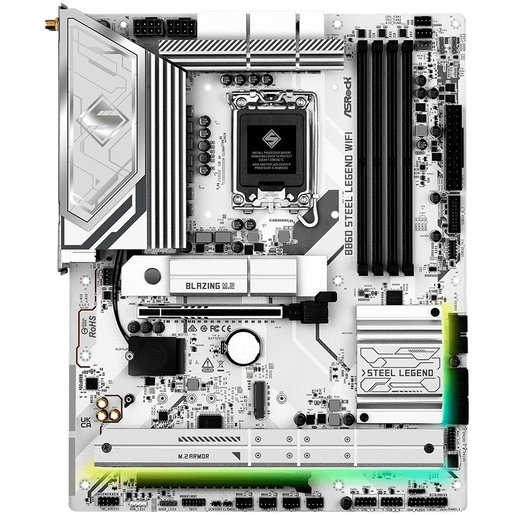 Matična ploča ASRock B860 Steel Legend WiFi, Intel B860, LGA1851, ATX