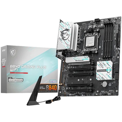 Matična ploča MSI B840 GAMING PLUS WIFI, Intel B840, LGA1851, ATX