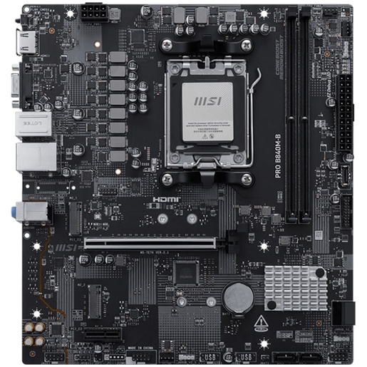 Matična ploča MSI PRO B840M-B, Intel B840, LGA1851, mATX