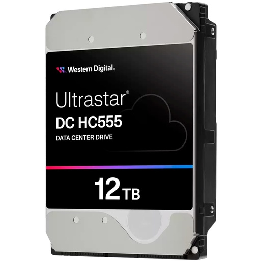 Tvrdi disk 12TB Western Digital Ultrastar DC HC555 3.5", 512e SE (WUH722012CLE6L4)