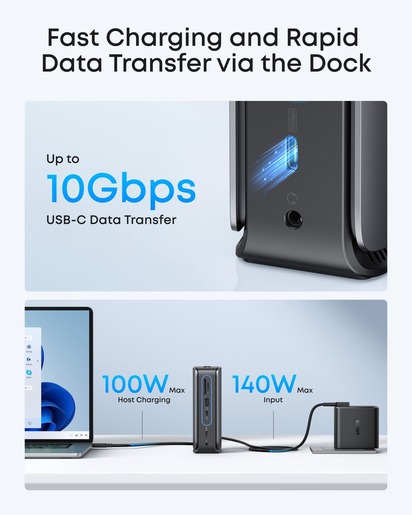 Anker Nano Docking Station 13-u-1, Triple Display, odvojivi 6-u-1 hub, A83C3311
