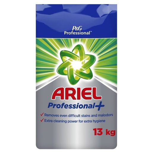 Ariel Professional Plus, praškasti deterdžent, 13kg, 130 pranja