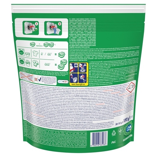 Ariel Color Fresh, kapsule za pranje rublja, 60 kom