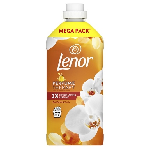 LENOR Gold Orchid & Vanilla, omekšivač, 1,827 l, 87 pranja