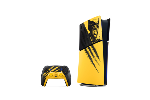 PlayStation 5 Digital Edition E chassis, Marvel’s Wolverine Battle Yellow Limited Edition + kod za PS5 igru Marvel Wolverine