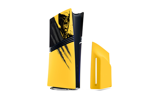 Poklopac za konzolu PS5 Pro, Marvel’s Wolverine Battle Yellow Limited Edition