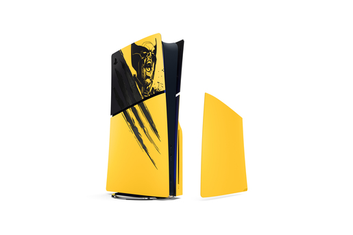 Poklopac za konzolu PS5 Slim Edition, Marvel’s Wolverine Battle Yellow Limited Edition