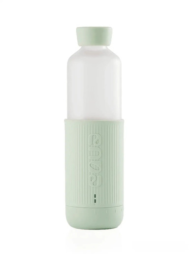 EQUA Glow boca, staklena boca + silikonska navlaka, senzor, 750ml, Mint