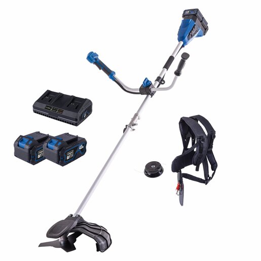 SCHEPPACH brushless akumulatorski trimer 2x20 V BC-BCH380/40-X - SET L2