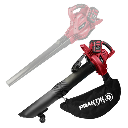 PRAKTIK Tools Q LINE aku usisavač/puhač lišća SAMO ALAT - PTQ161 - FLEXPOWER