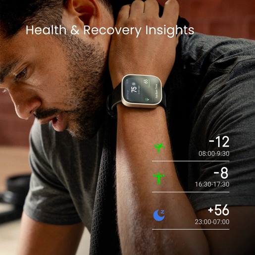 Amazfit Bip Max Dark Blue, pametni sat