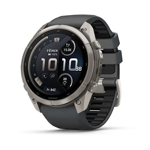 Garmin fēnix 9 Pro inReach, 51 mm AMOLED Titanium Graphite/Black, 010-04337-21, pametni sat