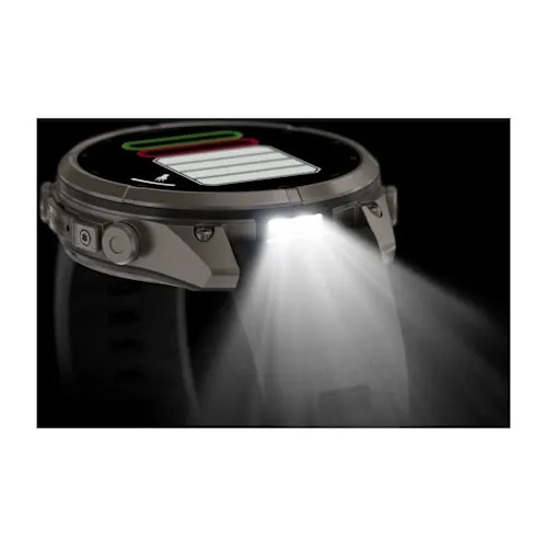 Garmin fēnix 9 Pro, 47 mm AMOLED Titanium Graphite/Black, 010-04336-26, pametni sat