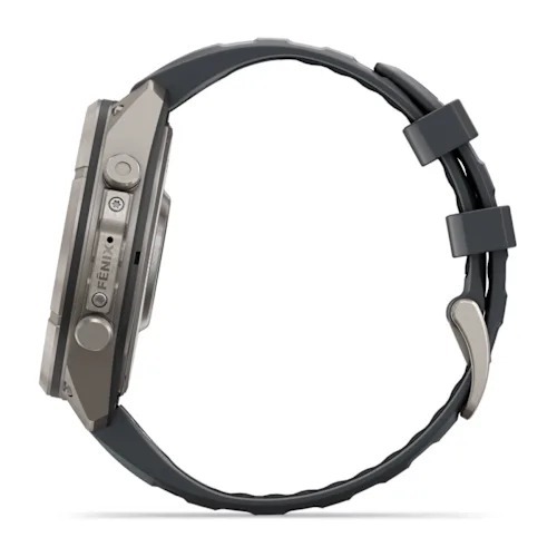 Garmin fēnix 9 Pro, 47 mm AMOLED Titanium Graphite/Black, 010-04336-26, pametni sat