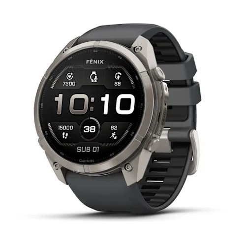 Garmin fēnix 9 Pro, 51 mm AMOLED Titanium Graphite/Black, 010-04337-26, pametni sat