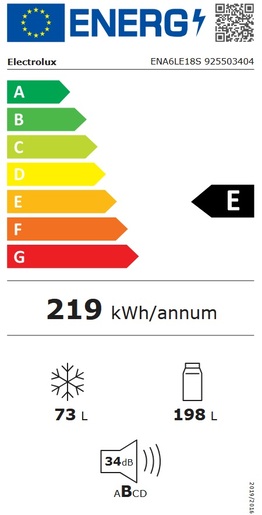 Electrolux hladnjak ENA6LE18S