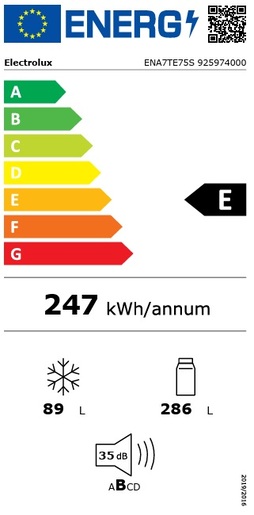 Electrolux hladnjak ENA7TE75S