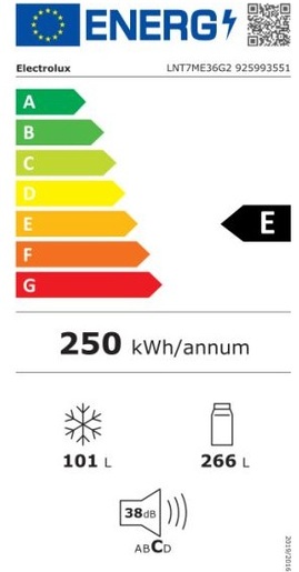 Electrolux hladnjak LNT7ME36G2