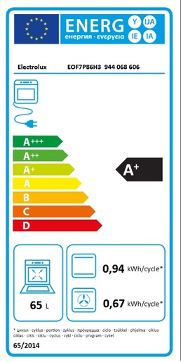 Electrolux pećnica  EOF7P86H3