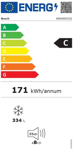 Bosch zamrzivač GSN36VCCG