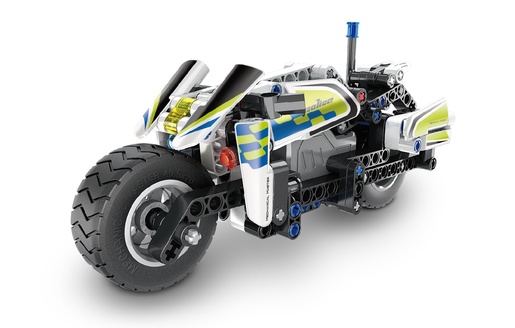 KAZOO STEM policijski motocikl iM Master Pullback  5806, 193 dijelova