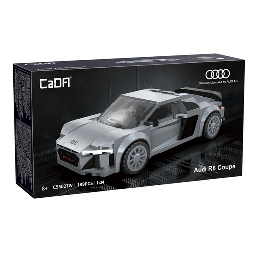 KAZOO auto za sastavljanje Audi R8 Coupe LILBIG C55027W, 1:24, 199 dijelova