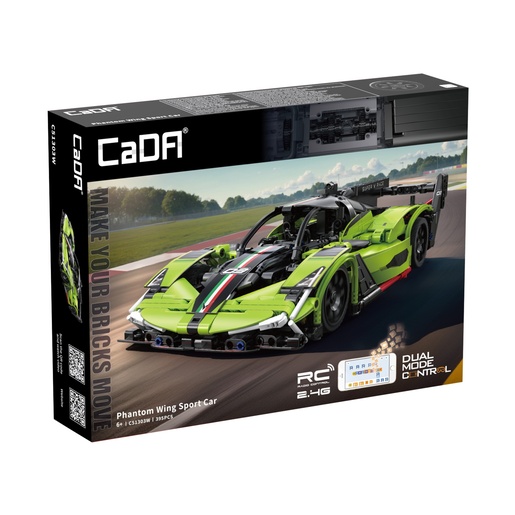 KAZOO STEM auto na daljinsko upravljanje Fantasy Wings C51303W, 1:14, 395 dijelova