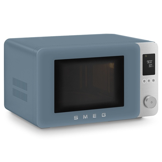 Smeg kombinirana mikrovalna pećnica MOC02SBMEU Collezione, plava