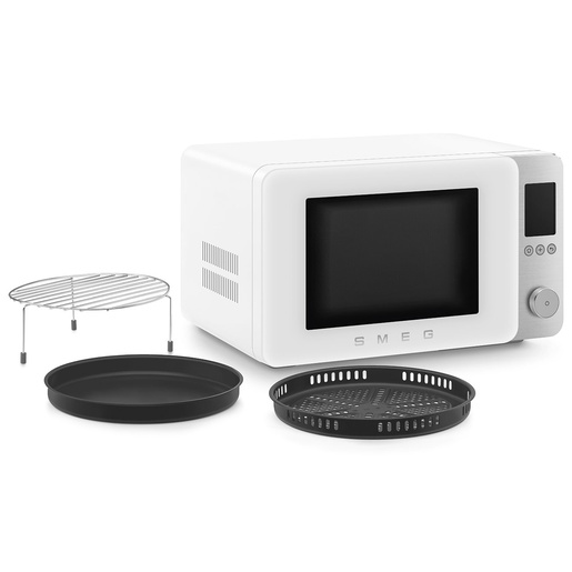 Smeg kombinirana mikrovalna pećnica MOC02WHMEU Collezione, bijela